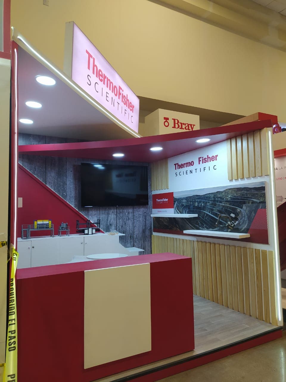 Stand Expo Minera 2024 - ThermoFisher para Thermo Fisher